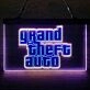 Grand Theft Auto Dual LED Neon Sign for Gaming Fans