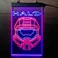 Halo Infinite Helmet Dual LED Neon Sign for Gaming Fans