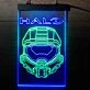 Halo Infinite Helmet Dual LED Neon Sign for Gaming Fans