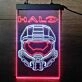 Halo Infinite Helmet Dual LED Neon Sign for Gaming Fans