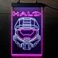 Halo Infinite Helmet Dual LED Neon Sign for Gaming Fans