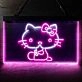 Hello Kitty Dual LED Neon Sign for Fans and Playful Spaces