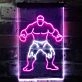 Hulk Dual LED Neon Sign for Superhero Fans