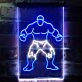 Hulk Dual LED Neon Sign for Superhero Fans
