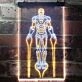 Iron Man Hero Dual LED Neon Sign for Superhero Fans