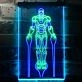 Iron Man Hero Dual LED Neon Sign for Superhero Fans
