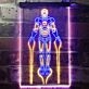 Iron Man Hero Dual LED Neon Sign for Superhero Fans