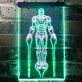 Iron Man Hero Dual LED Neon Sign for Superhero Fans