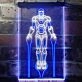 Iron Man Hero Dual LED Neon Sign for Superhero Fans