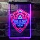 Legend Of Zelda Link Shield Dual LED Neon Sign for Gaming Fans
