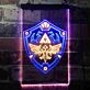 Legend Of Zelda Link Shield Dual LED Neon Sign for Gaming Fans