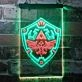 Legend Of Zelda Link Shield Dual LED Neon Sign for Gaming Fans