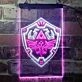 Legend Of Zelda Link Shield Dual LED Neon Sign for Gaming Fans