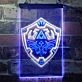Legend Of Zelda Link Shield Dual LED Neon Sign for Gaming Fans