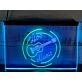 Live Music Guitar Band Dual LED Neon Sign for Music Lovers