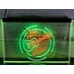 Live Music Guitar Band Dual LED Neon Sign for Music Lovers