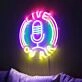 Live On Air Dual LED Neon Sign for Studios and Broadcasting Spaces