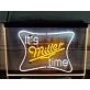Miller It's Miller Time Dual LED Neon Sign for Beer Lovers and Bars