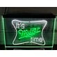 Miller It's Miller Time Dual LED Neon Sign for Beer Lovers and Bars