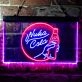 Nuka Cola Dual LED Neon Sign for Gaming and Retro Spaces