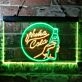 Nuka Cola Dual LED Neon Sign for Gaming and Retro Spaces