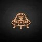 Extraterrestrial 	Alien  neon sign