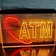 OPEN ATM Dual LED Neon Sign for Businesses and Convenience Spaces
