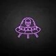 Extraterrestrial 	Alien  neon sign