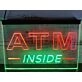 ATM Inside Dual LED Neon Sign for Businesses and Convenience Spaces