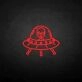 Extraterrestrial 	Alien  neon sign