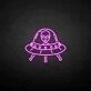Extraterrestrial 	Alien  neon sign