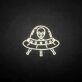 Extraterrestrial 	Alien  neon sign