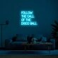 Follow The Call Of The Disco Ball Neon Sign for Fun and Party Spaces