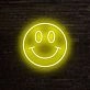Smiley Neon Sign for Positive and Fun Spaces