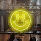 Smiley Neon Sign for Positive and Fun Spaces