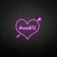 Customize 'Thank you' neon sign
