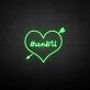 Customize 'Thank you' neon sign