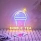 Bubble Milk Tea Neon Sign for Refreshing and Fun Spaces