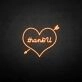 Customize 'Thank you' neon sign