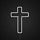 Cross Neon Sign for Religious and Spiritual Spaces