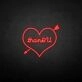 Customize 'Thank you' neon sign