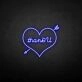 Customize 'Thank you' neon sign