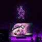 Mewtwo Neon Sign for Anime Fans
