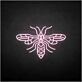 'Wasp' neon sign