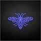 'Wasp' neon sign