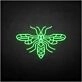 'Wasp' neon sign