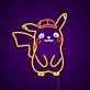 Pikachu Neon Sign for Anime Fans