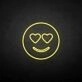 'LIKE' neon sign