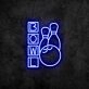 Bowling Neon Sign for Gaming and Social Spaces