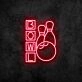 Bowling Neon Sign for Gaming and Social Spaces